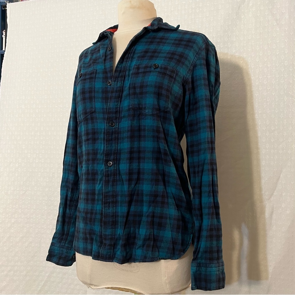 Blue/green flannel - Picture 3 of 5